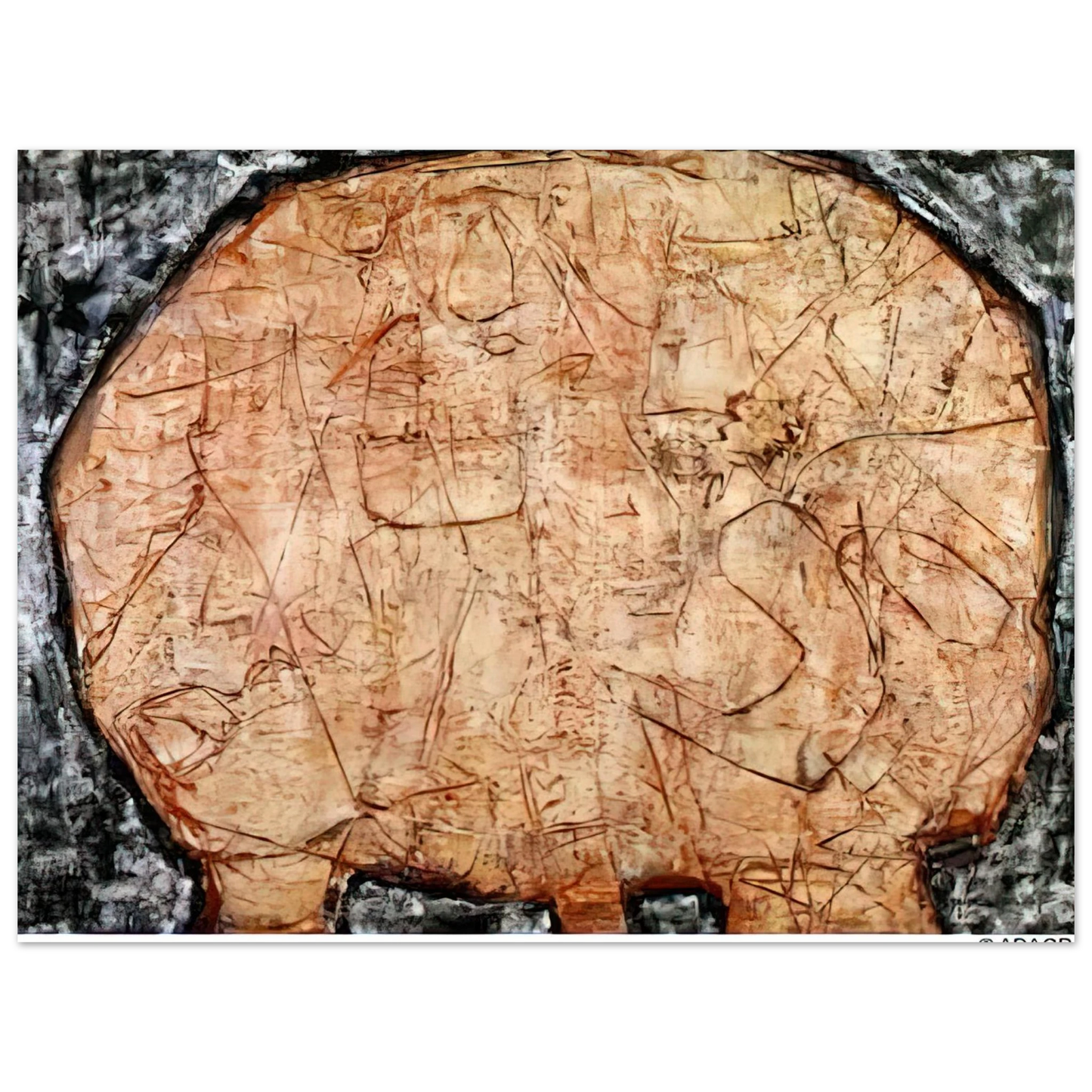 Jean Dubuffet - TABLE CORAIL Fine Art Poster - Default Title