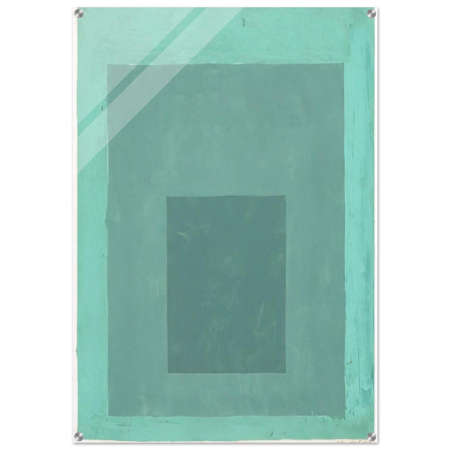 STUDY FOR HOMAGE TO THE SQUARE 1 - Josef Albers Acrylic Print - 70x100 cm / 28x40″ inches | Josef Albers Wall Art | Josef Albers Prints
