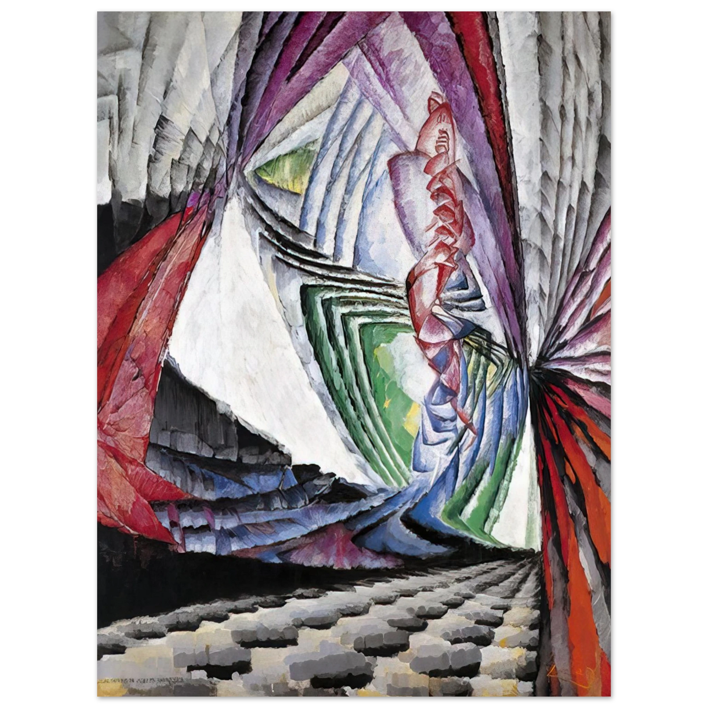 Frantisek Kupka - Positioning of Mobile Graphic Elements Fine Art Poster - Default Title