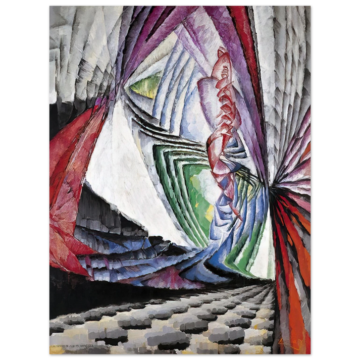 Frantisek Kupka - Positioning of Mobile Graphic Elements 75x100 cm / 30x40inches Fine Art Poster
