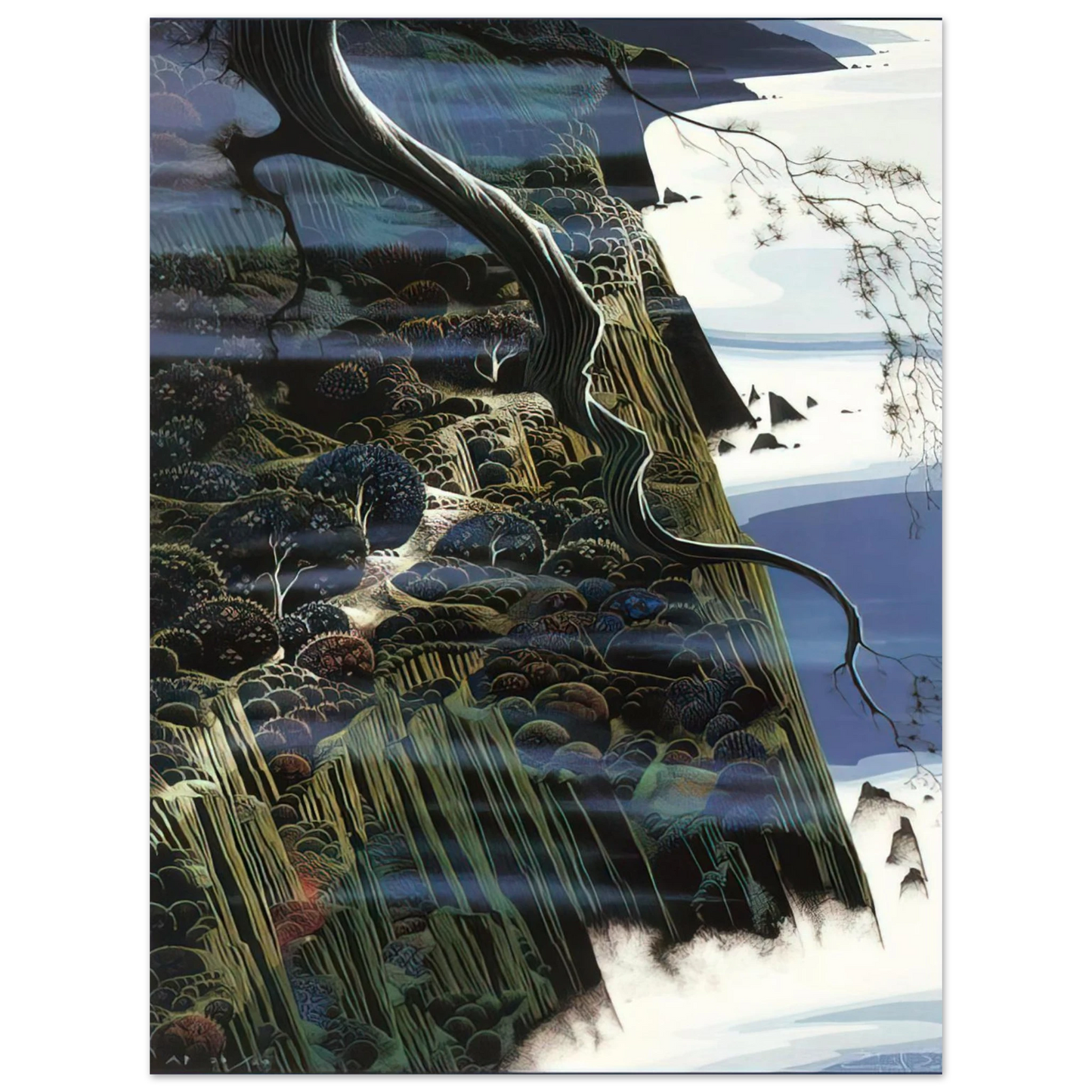 Eyvind Earle - From Out of the Sea Fine Art Poster - Default Title