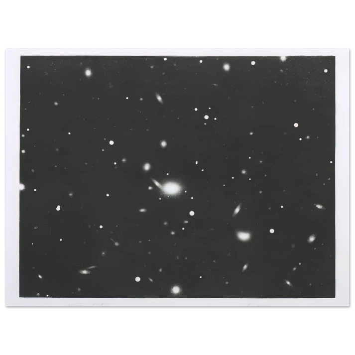 Vija Celmins - GALAXY 1975 75x100 cm / 30x40inches Fine Art Poster