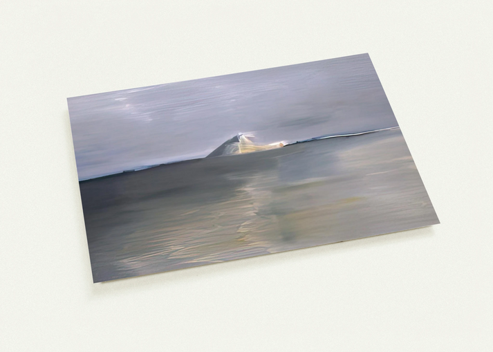 Marine au cap - Lyrical Abstraction By Nicolas de Stael Pack of 10 Post Cards | Nicolas de Stael Post Cards | A6 (10.5 x 14.8 cm) - 4.1 x 5.8 inches