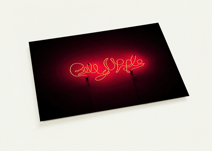 Neon Signature Red - 1967 By Billy Apple Pack of 10 Post Cards | Billy Apple Post Cards | A6 (10.5 x 14.8 cm) - 4.1 x 5.8 inches