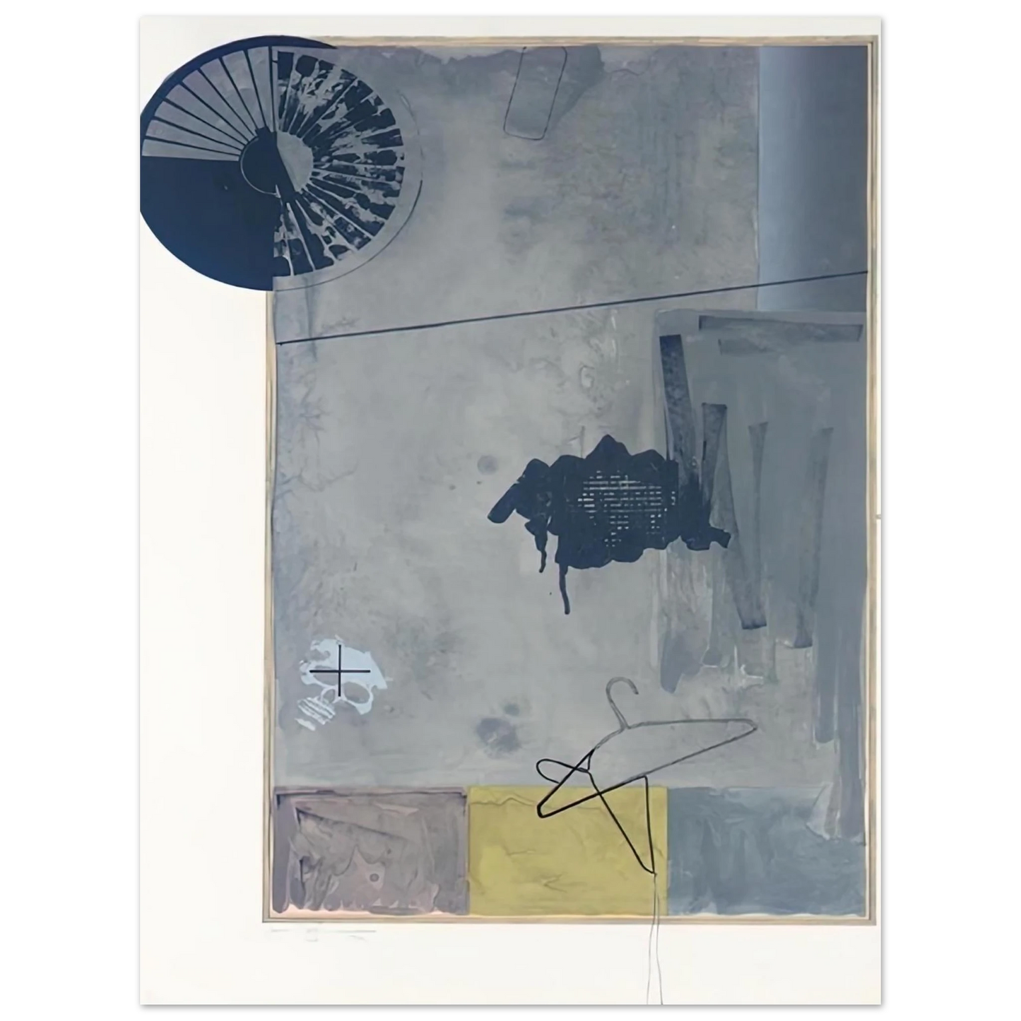 Jasper Johns - EVIAN Fine Art Poster - Default Title