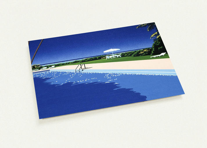 Deck By Hiroshi Nagai Pack of 10 Post Cards | Hiroshi Nagai Post Cards | A6 (10.5 x 14.8 cm) - 4.1 x 5.8 inches
