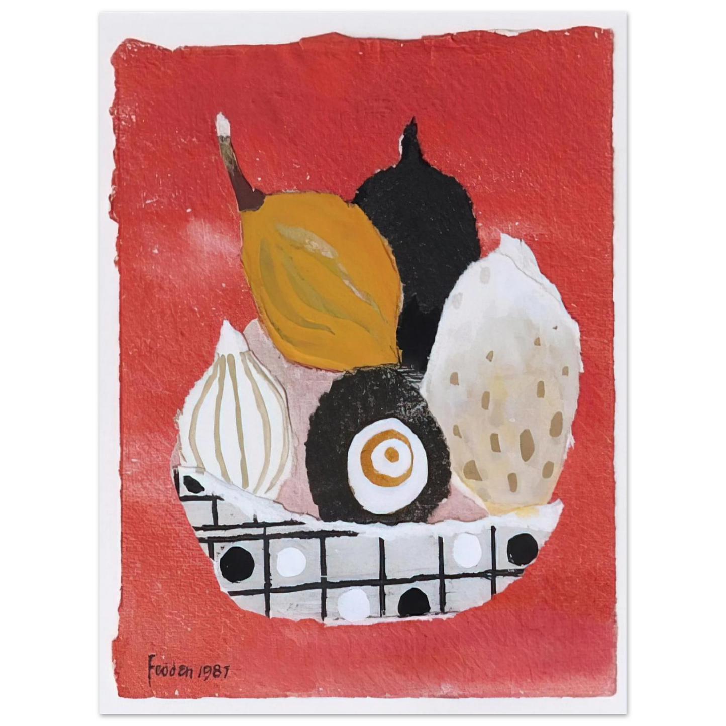 Mary Fedden - Still Life - 1981 Fine Art Poster - Default Title