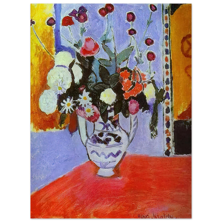 Henri Matisse - A BUNCH OF FLOWERS 1907 75x100 cm / 30x40inches Fine Art Poster