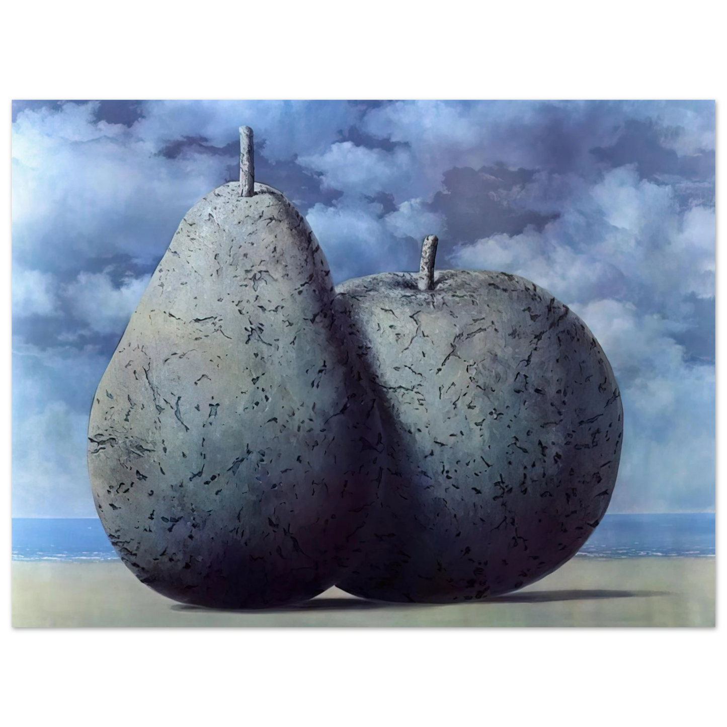 Rene Magritte - MEMORY OF A VOYAGE 1952 Fine Art Poster - Default Title
