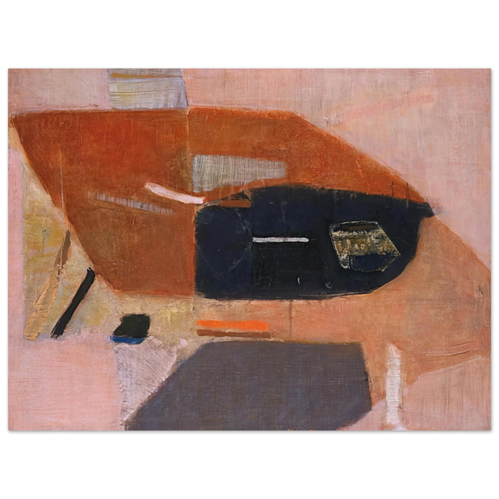Kenzo Okada - Number 2 - 1954 75x100 cm / 30x40inches Fine Art Poster