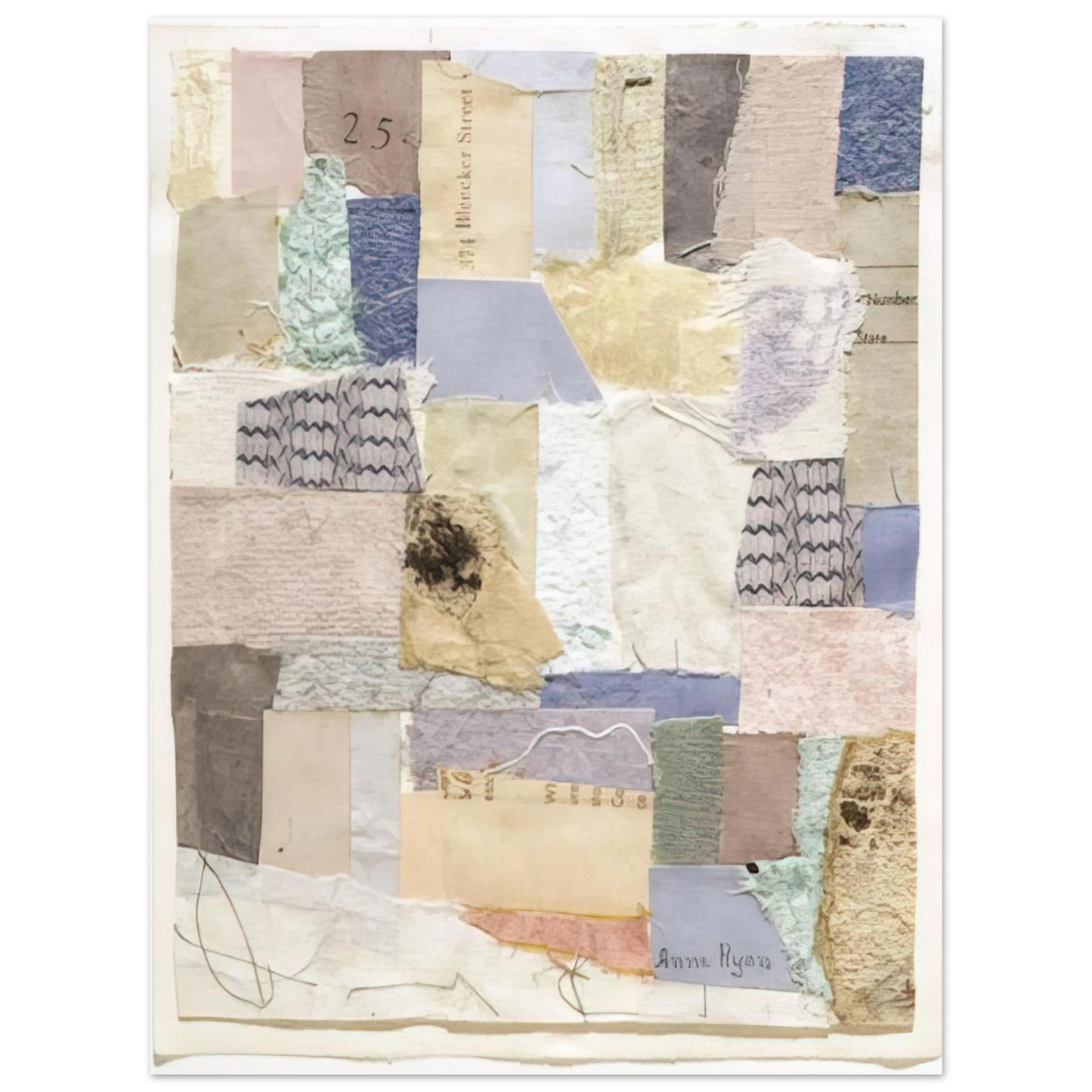 Anne Ryan - Number 334 - Abstract Expressionism Fine Art Poster - Default Title