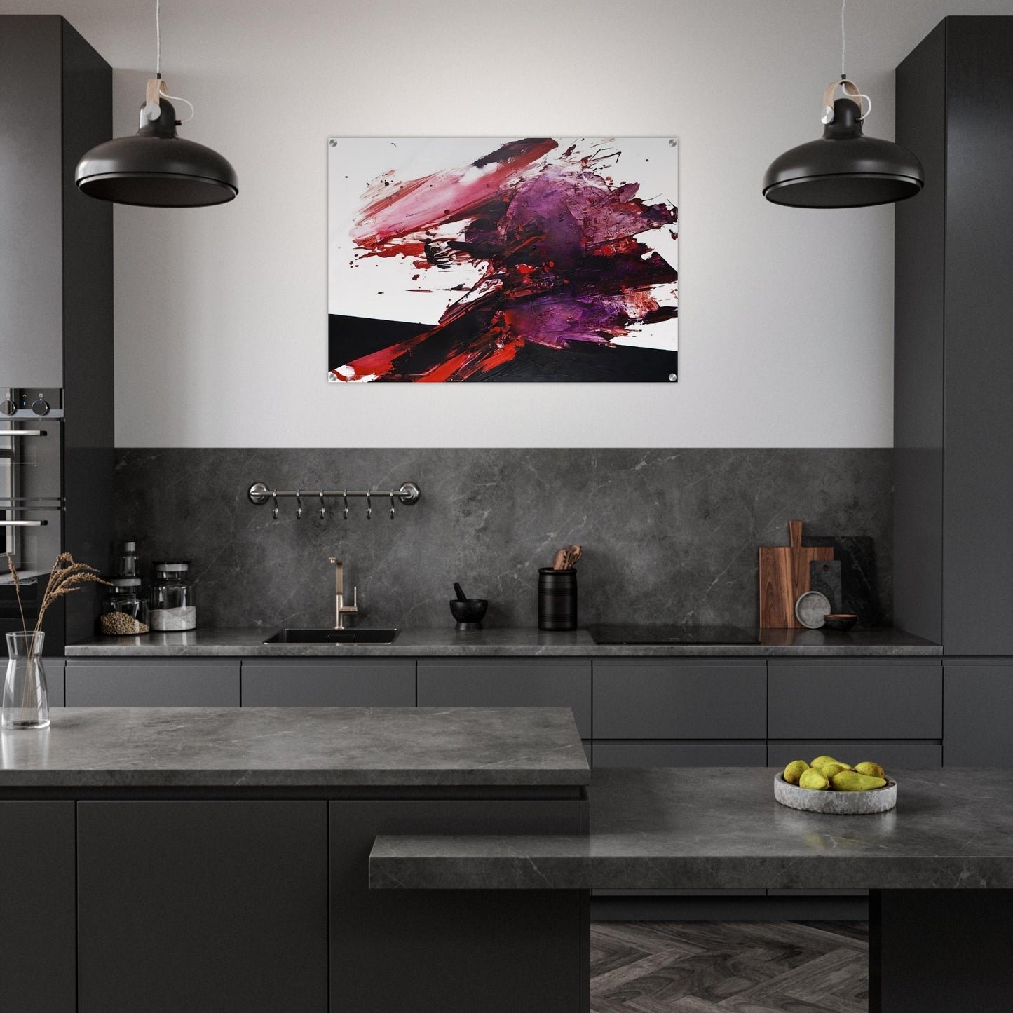 UNTITLED 2447 2009 - Luis Feito Acrylic Print - 70x100 cm / 28x40″ inches