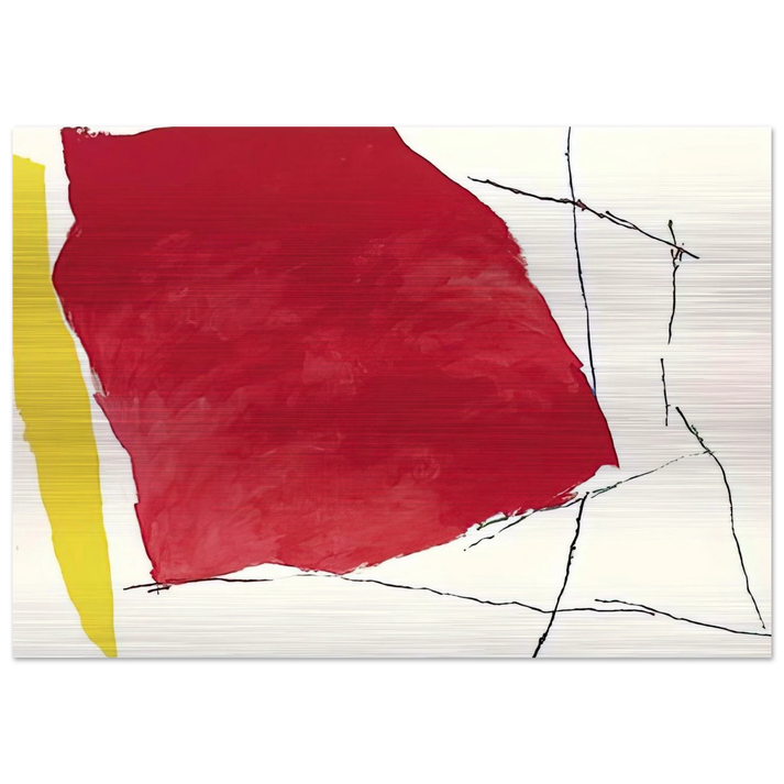 Untitled - 1979 - Ray Parker Brushed Aluminum Print - 70x100 cm / 28x40 inches | Ray Parker Aluminum Print | Ray Parker Prints