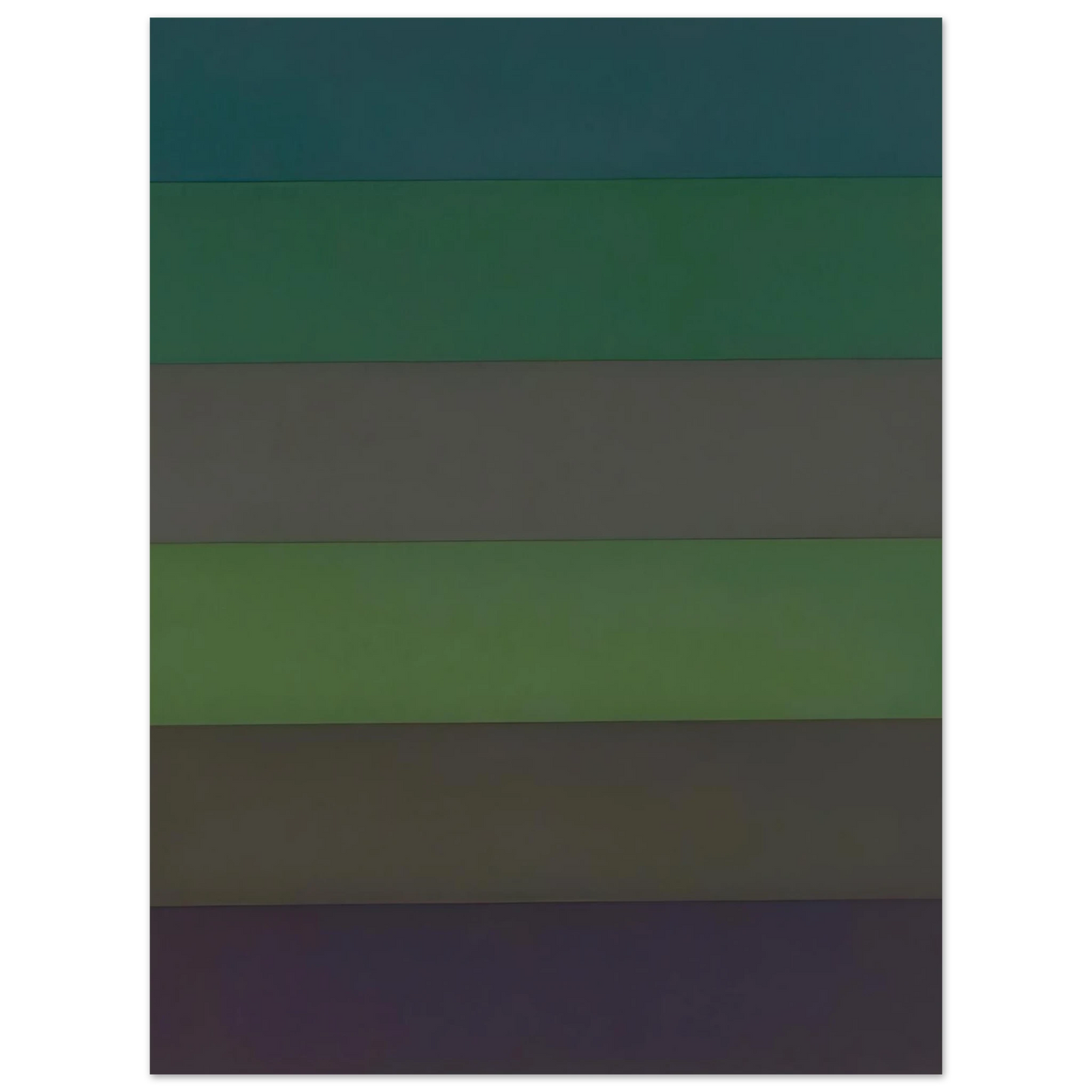 Sol LeWitt - Horizontal Bands with Colors Superimposed Fine Art Poster - Default Title