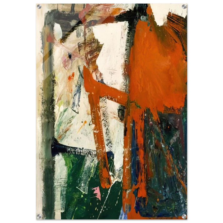 Up Mousehole - 1962 - Hassel Smith Acrylic Print - 70x100 cm / 28x40″ inches | Hassel Smith Wall Art | Hassel Smith Prints