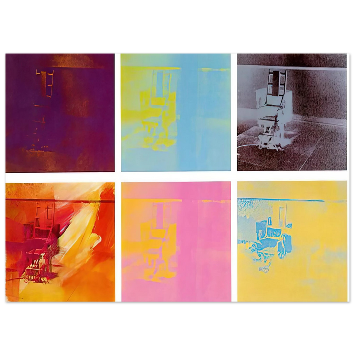Andy Warhol - Electric Chair Fine Art Poster