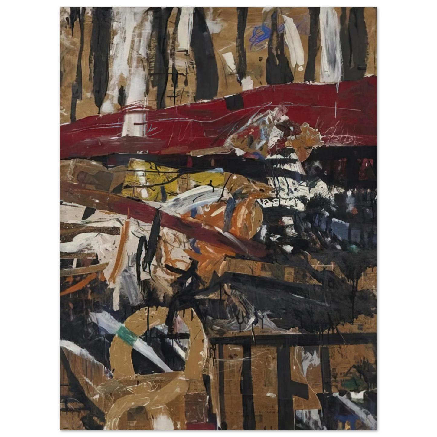 Allan Kaprow - Caged Pheasant #2 Fine Art Poster - Default Title