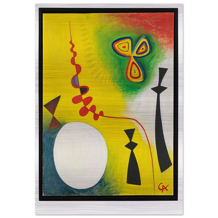 FETISHES 1944 - Alexander Calder Brushed Aluminum Print - 70x100 cm / 28x40 inches | Alexander Calder Aluminum Print | Alexander Calder Prints