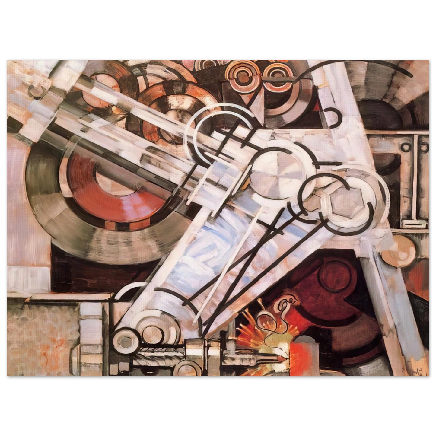 Frantisek Kupka - Drill Fine Art Poster - Default Title