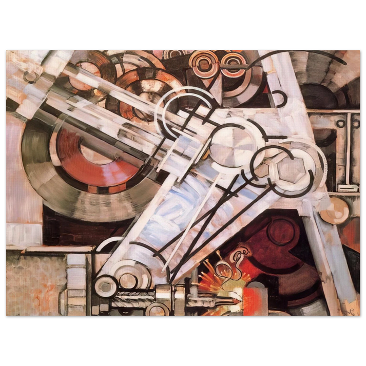 Frantisek Kupka - Drill 75x100 cm / 30x40inches Fine Art Poster