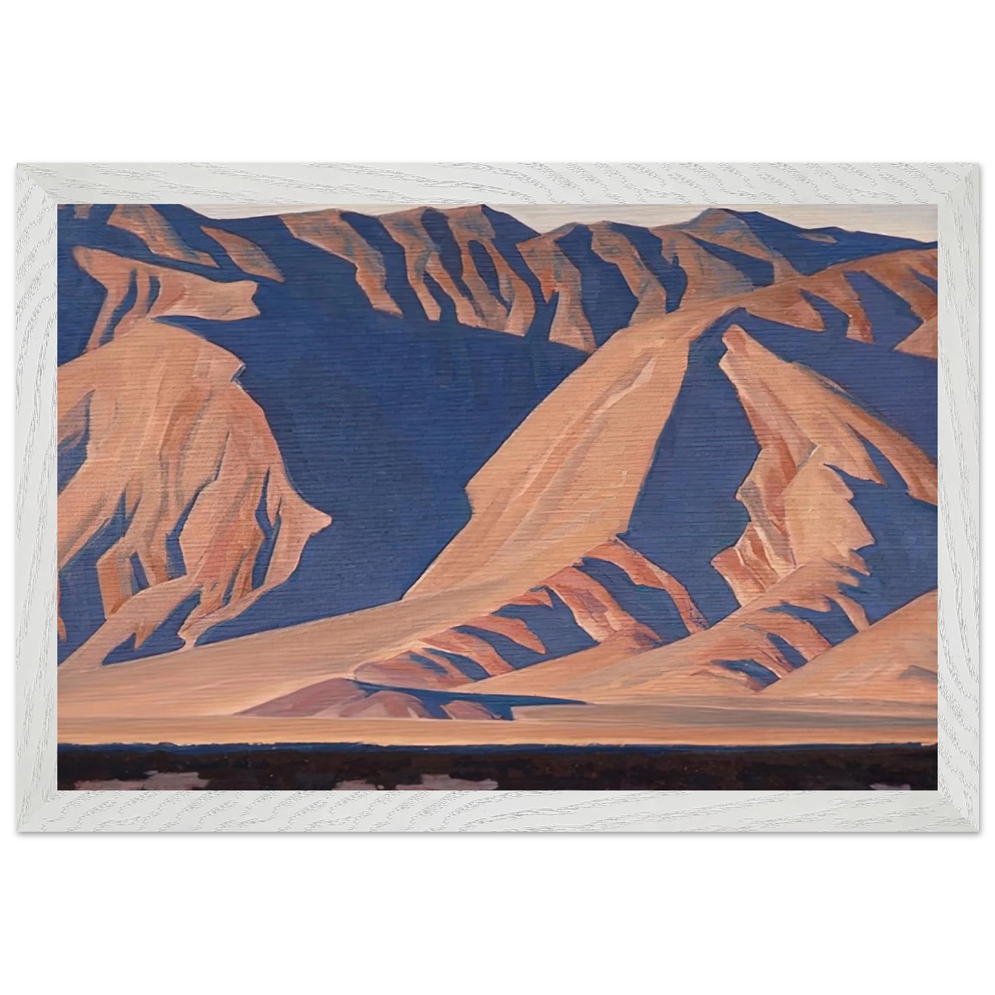 Maynard Dixon - INYO MOUNTAINS 1944 Wall art - A1 (59.4 x 84.1  cm) - Fine Art Poster-canvas - -
