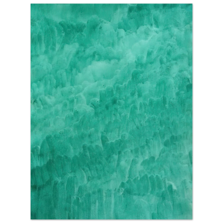 Marcia Hafif - Viridian 75x100 cm / 30x40inches Fine Art Poster