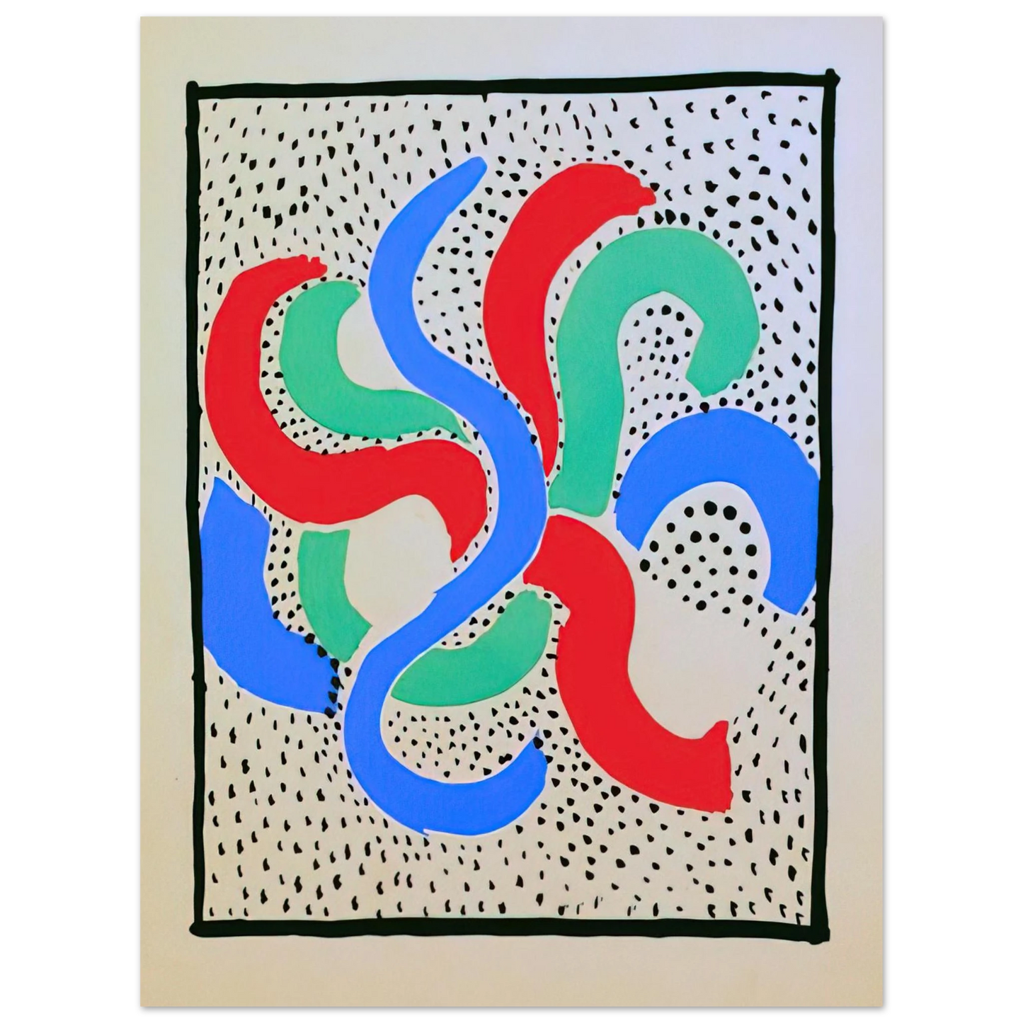 Sonia Delaunay - COMPOSITION 28 Fine Art Poster - Default Title