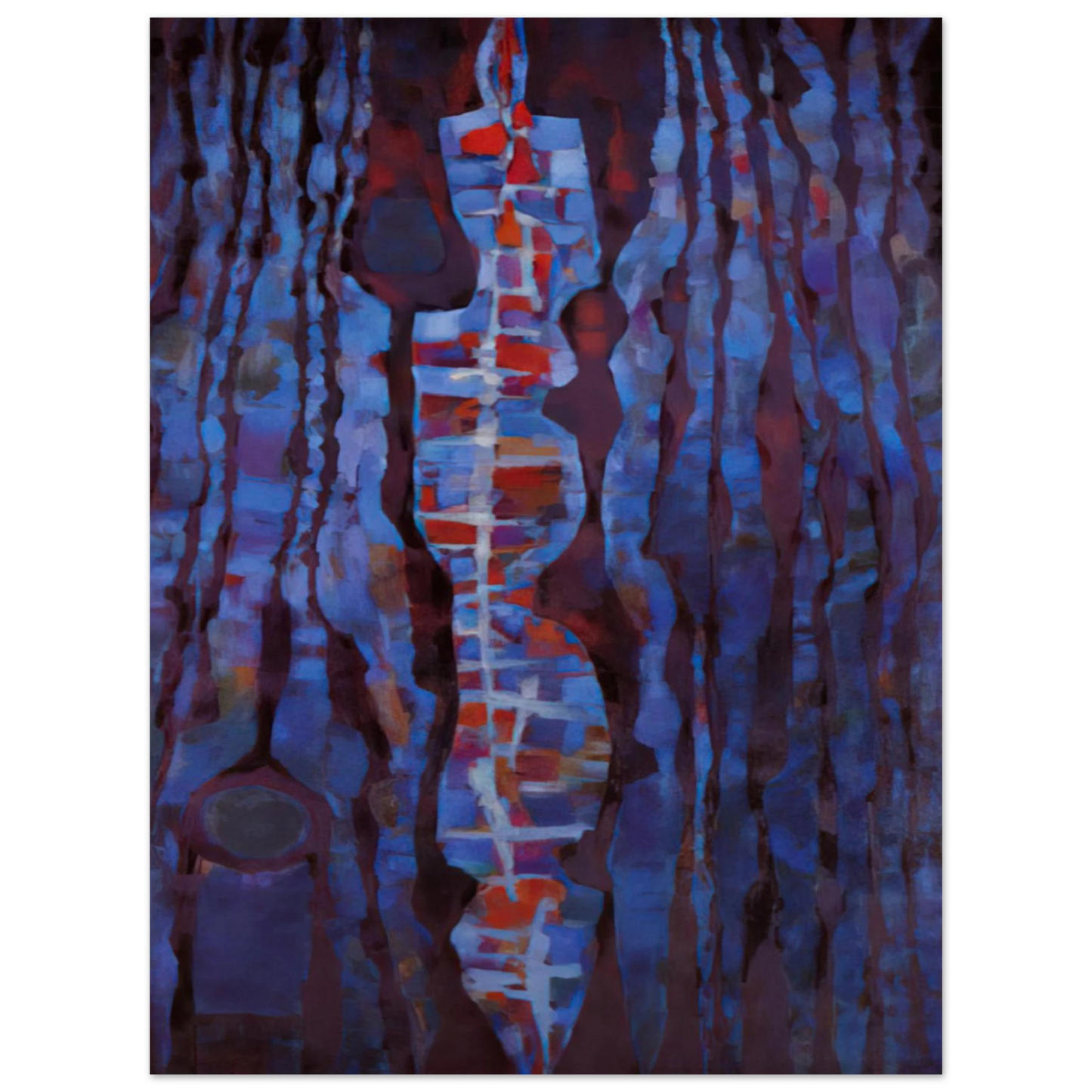 Alfred Manessier - L'offrande de la Terre ou Hommage à Teilhard de Chardin - 1962 Fine Art Poster - Default Title