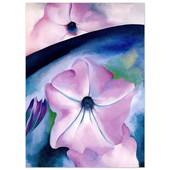 Georgia O'Keeffe - Petunia II Fine Art Poster
