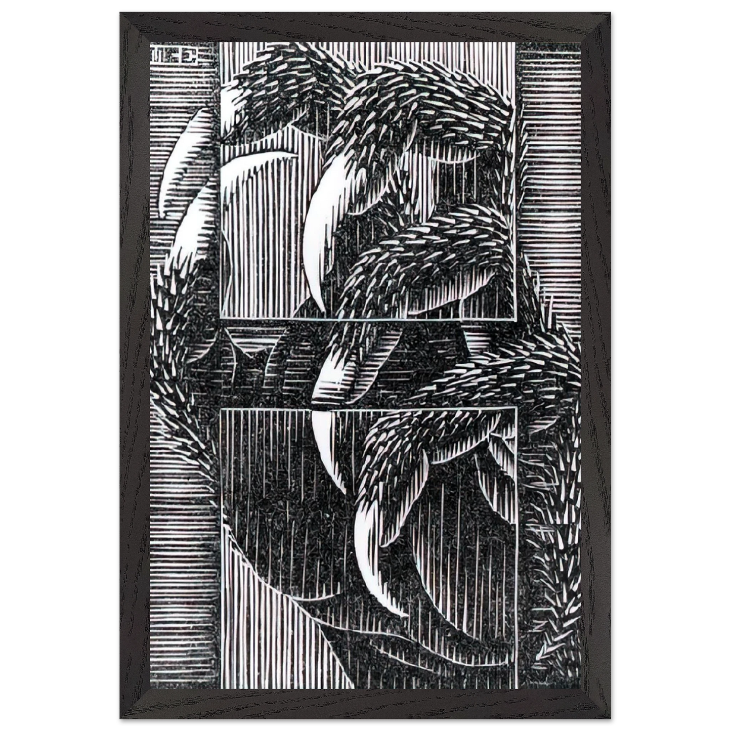 MC Escher - ESCHER (13) Wall Art - 30x40 cm / 12x16 inches - Fine Art Poster - -
