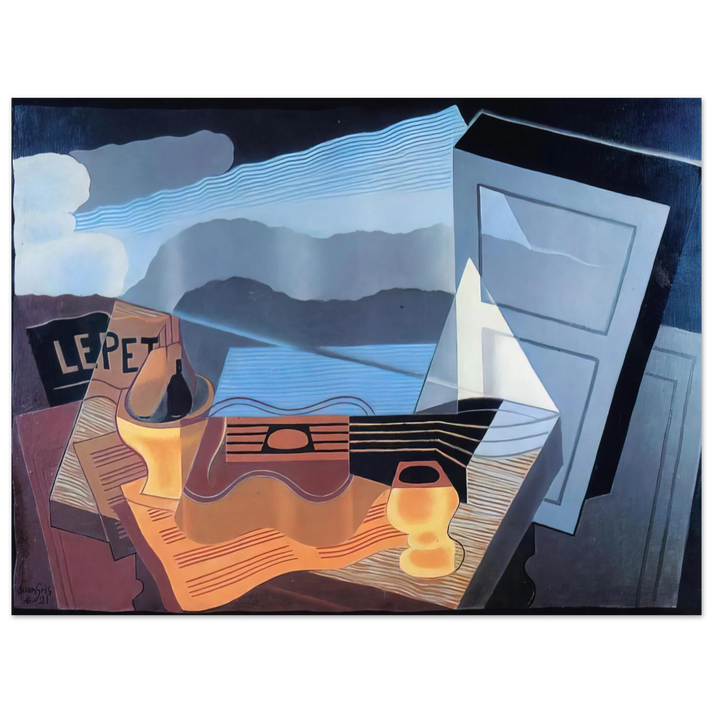 Juan Gris - VIEW ACROSS THE BAY 1921 75x100 cm / 30x40inches Fine Art Poster