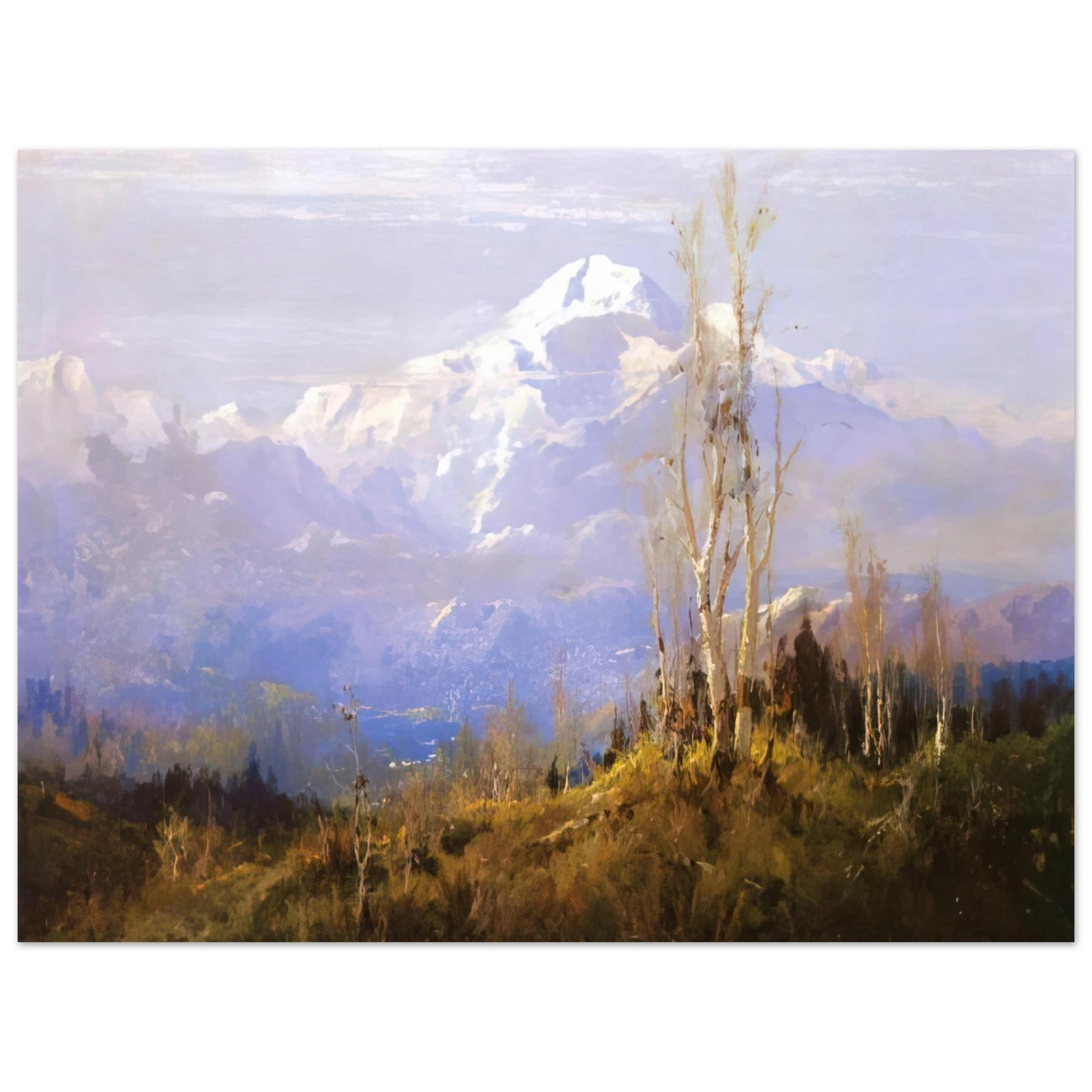 Sydney Laurence - Mount McKinley - Romanticism Fine Art Poster - Default Title