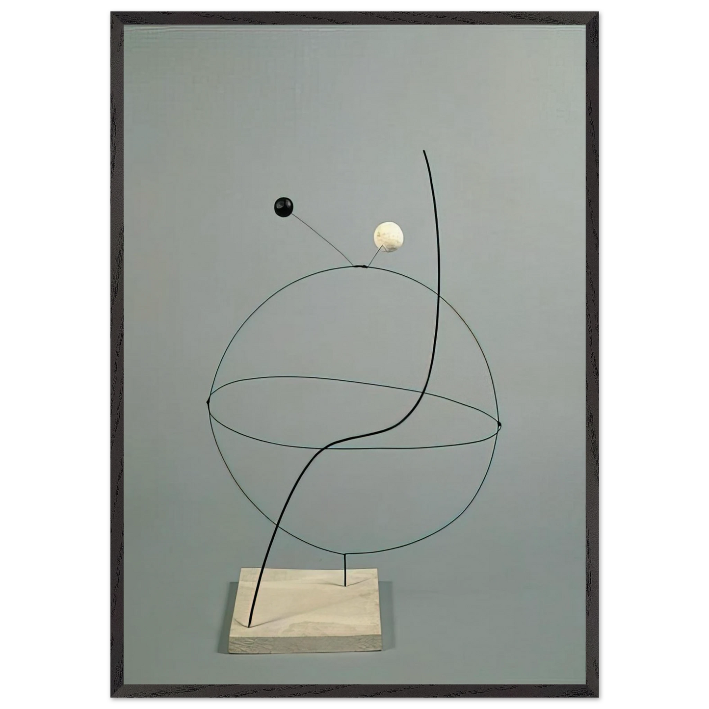 CROISIERE 1931 - Alexander Calder Framed Art Print – Black Wooden Frame - Default Title - -Framed Art Print