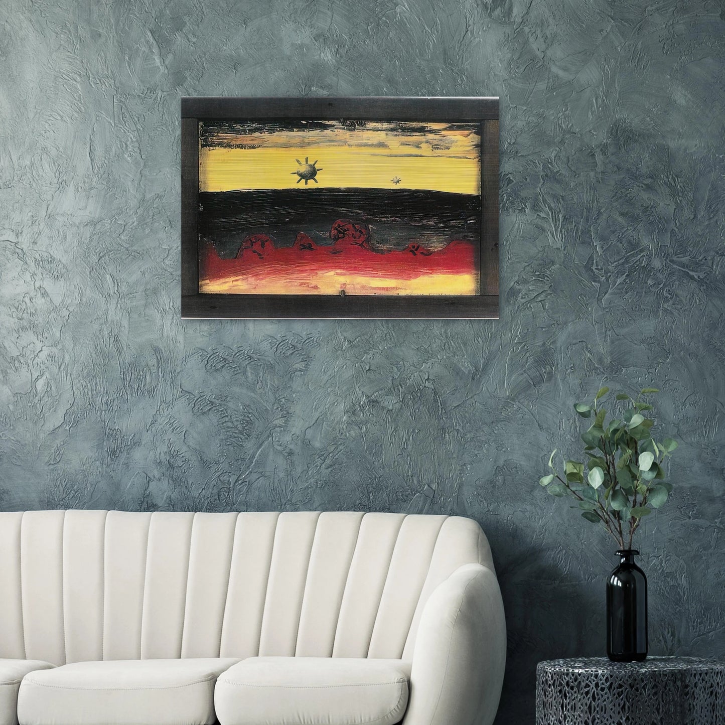 Prophecy - 1946 - Forrest Bess Brushed Aluminum Print - 70x100 cm / 28x40 inches | Forrest Bess Aluminum Print | Forrest Bess Prints