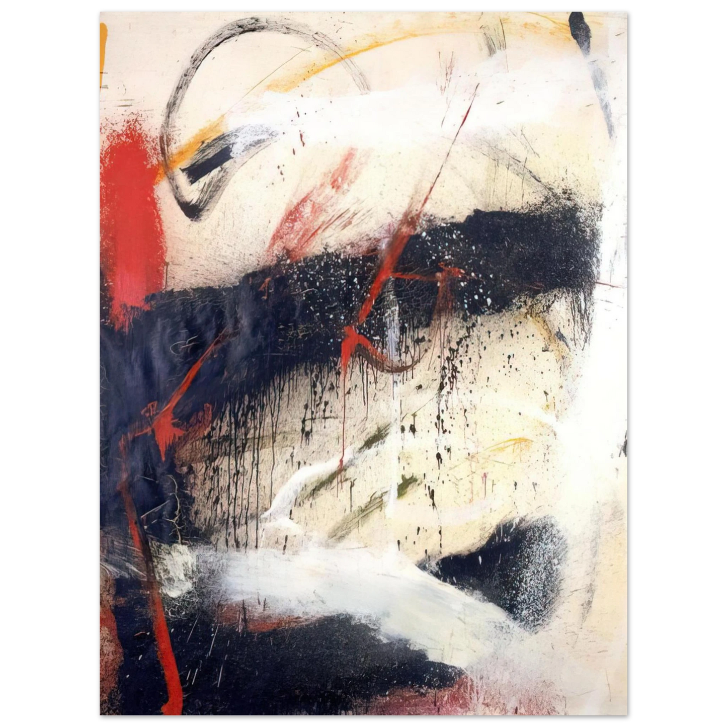 Norman Bluhm - Mathematics - 1962 Fine Art Poster - Default Title