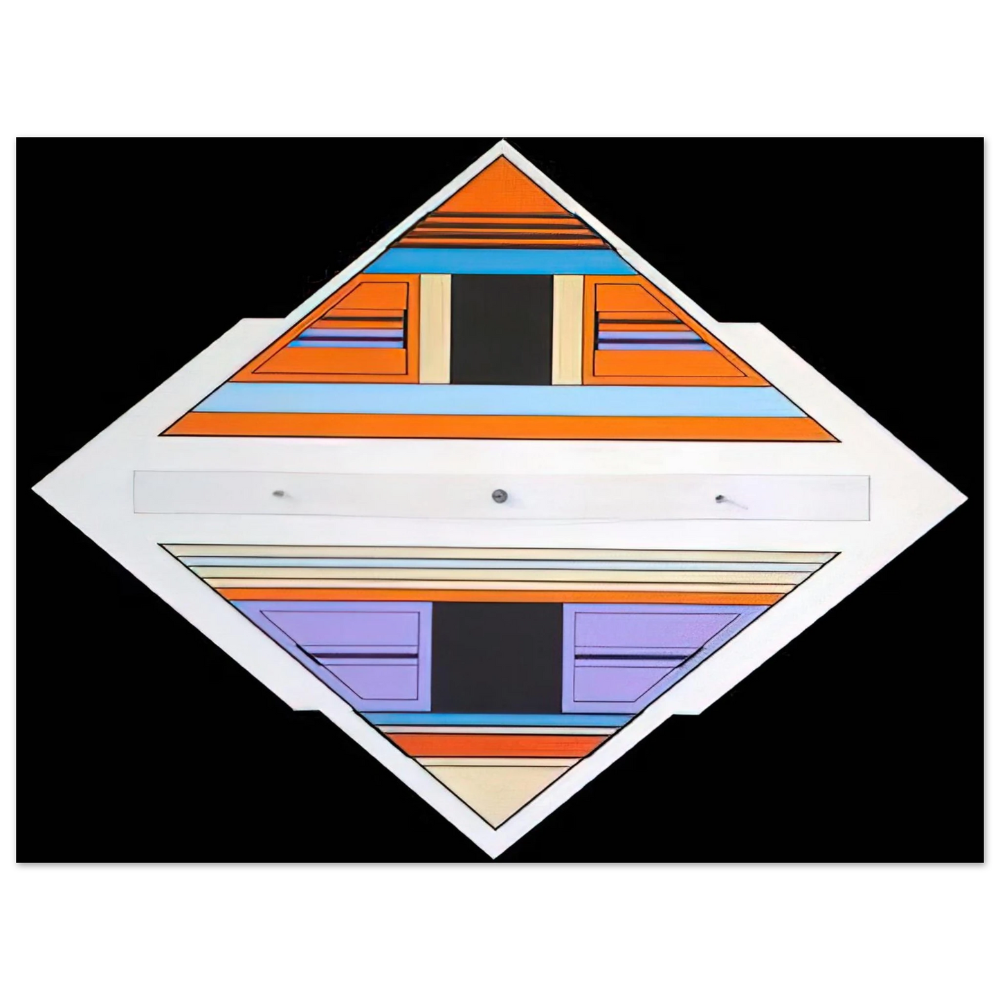 Carmelo Arden Quin - Elan - 1989 Fine Art Poster - Default Title