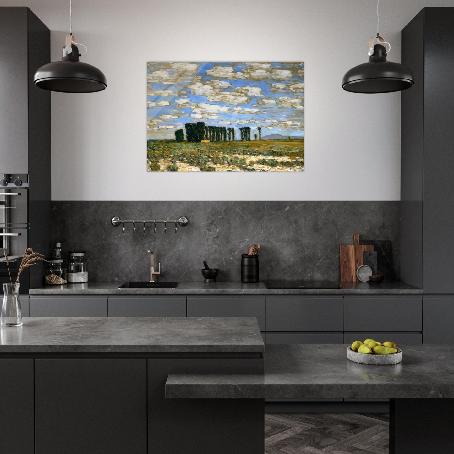 Harney Desert Landscape - Childe Hassam Acrylic Print - 70x100 cm / 28x40″ inches | Childe Hassam Wall Art | Childe Hassam Prints