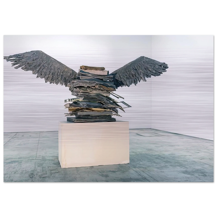 THE LANGUAGE OF THE BIRDS 2013 - Anselm Kiefer Brushed Aluminum Print - 70x100 cm / 28x40 inches | Anselm Kiefer Aluminum Print | Anselm Kiefer Prints