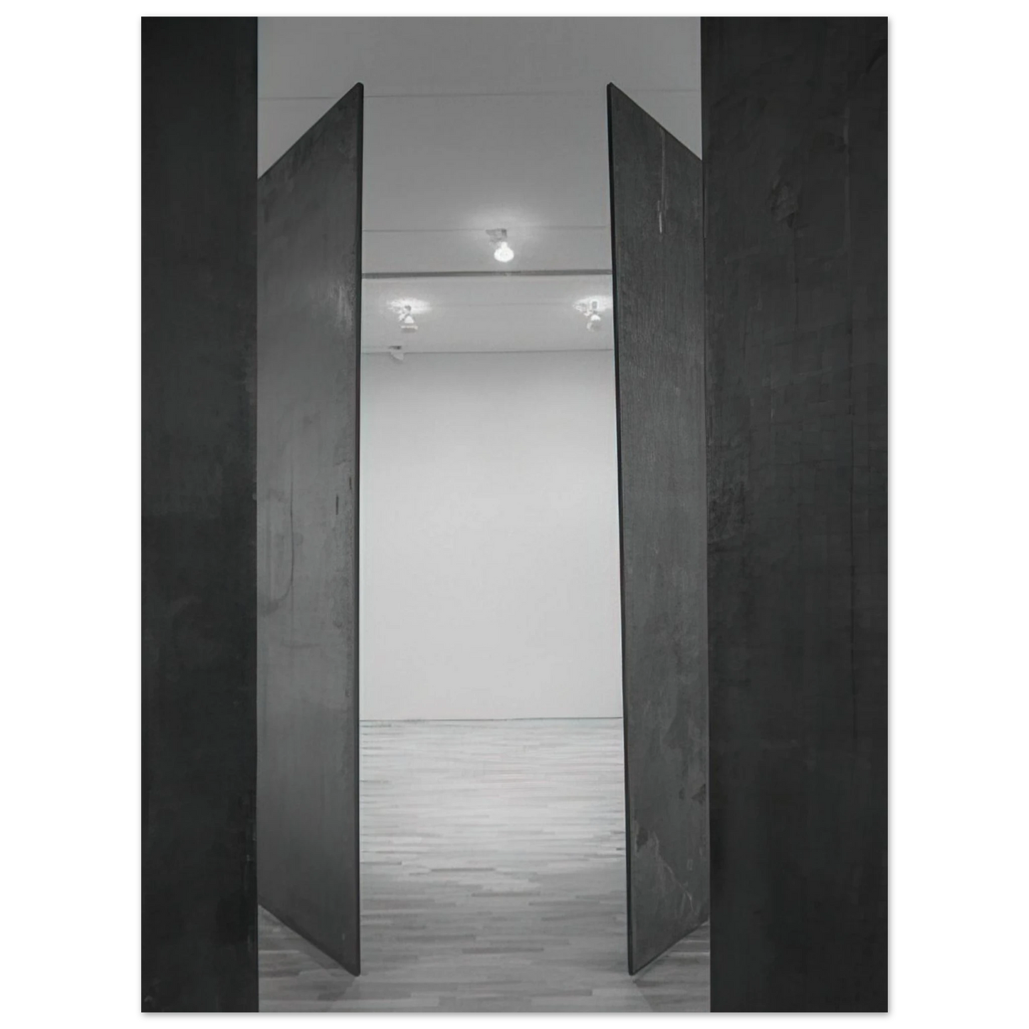 Richard Serra - CIRCUIT II 1972 Fine Art Poster - Default Title