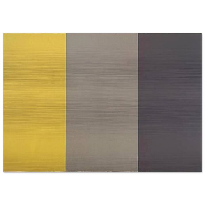Range - 1970 - Brice Marden Brushed Aluminum Print - 70x100 cm / 28x40 inches | Brice Marden Aluminum Print | Brice Marden Prints