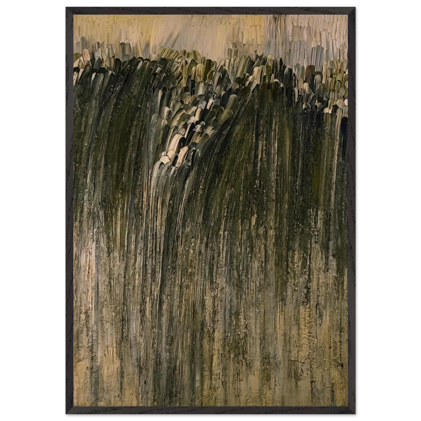 Jay DeFeoBIGOrigin - Jay DeFeo 70x100 cm / 28x40 inches Framed Art Print – Black Wooden Frame