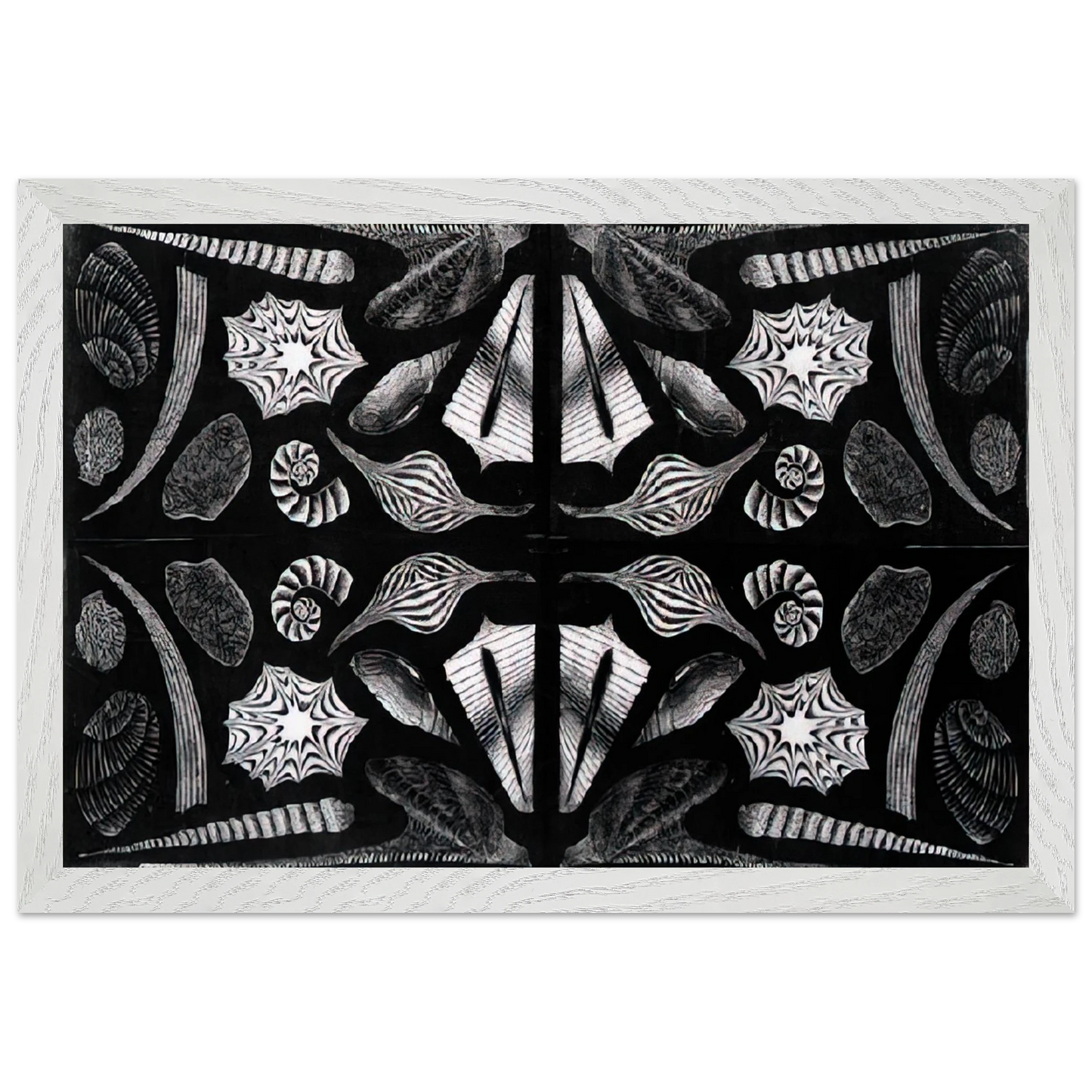 MC Escher - ESCHER (5) Wall Art - 60x80 cm / 24x32 inches - Premium Wooden Framed Poster With Fine Art Paper-canvas - Wood frame