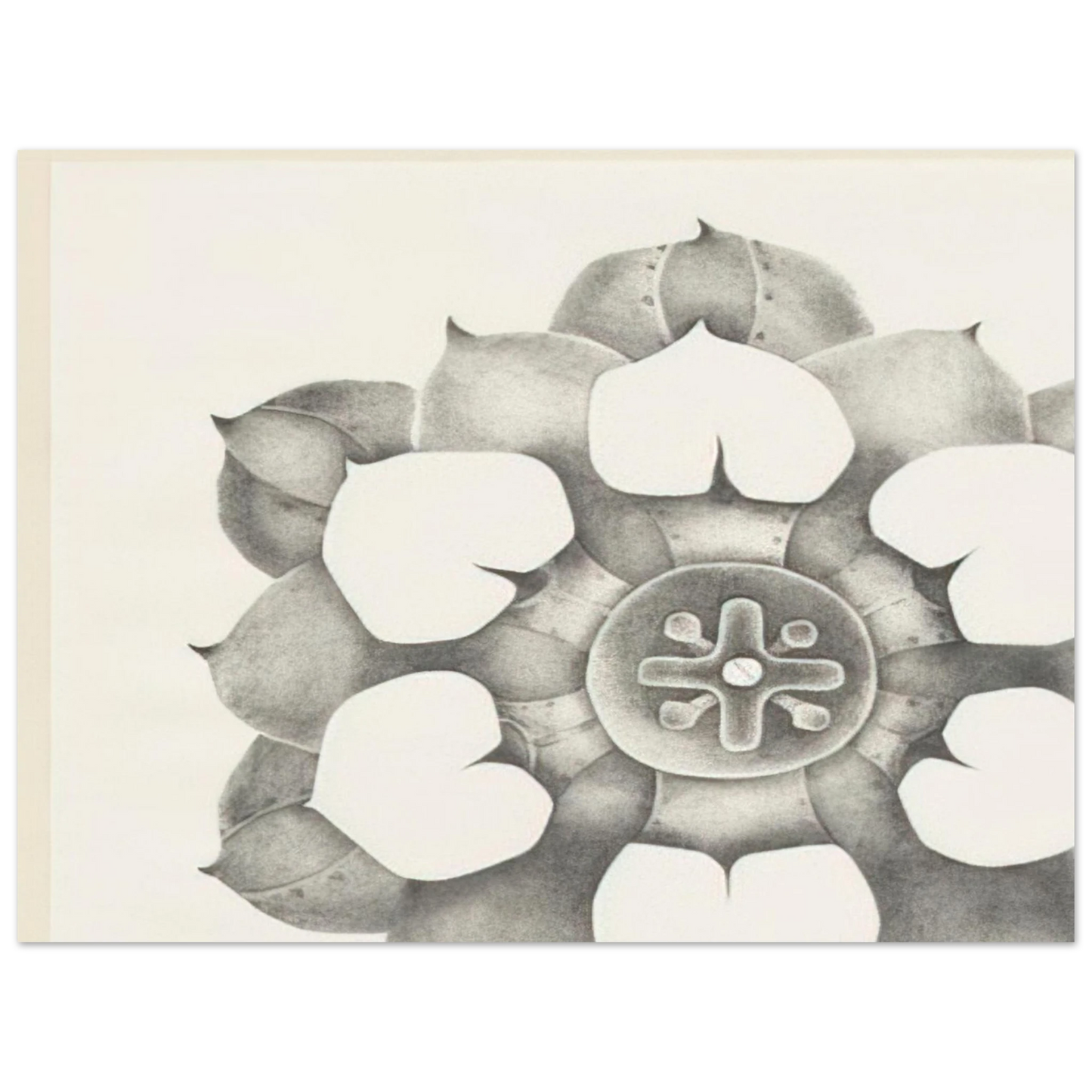 Lee Bontecou - TENTH STONE 1968 Fine Art Poster - Default Title