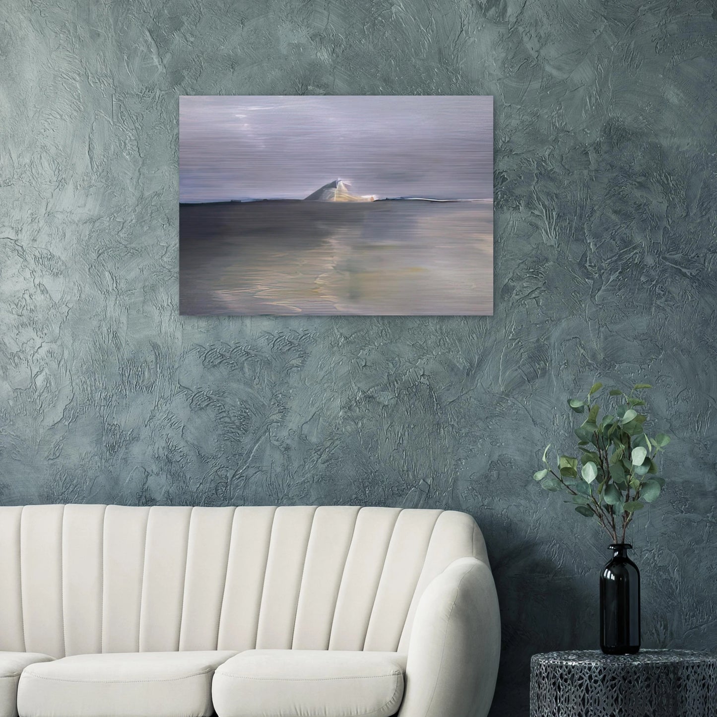 Marine au cap - Lyrical Abstraction - Nicolas de Stael Brushed Aluminum Print - 70x100 cm / 28x40 inches | Nicolas de Stael Aluminum Print | Nicolas de Stael Prints