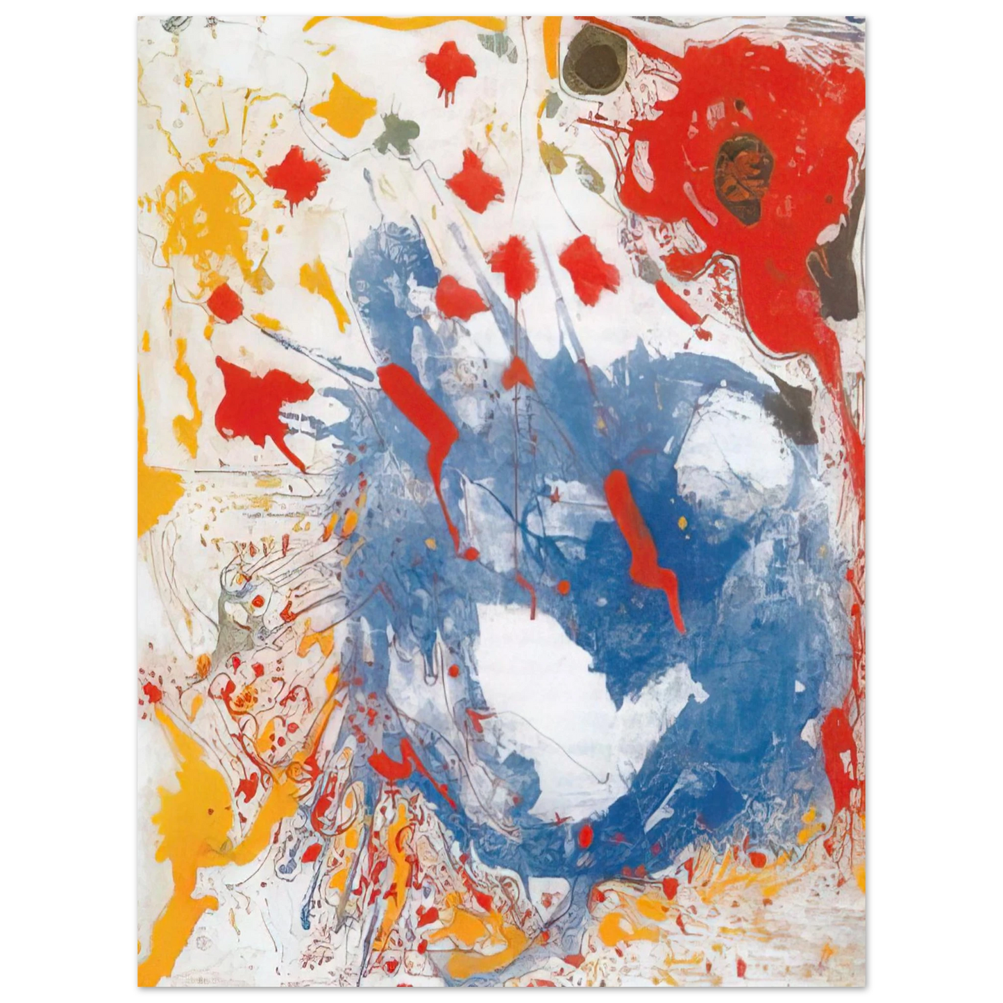 Hans Hofmann - Cataclysm Fine Art Poster - Default Title