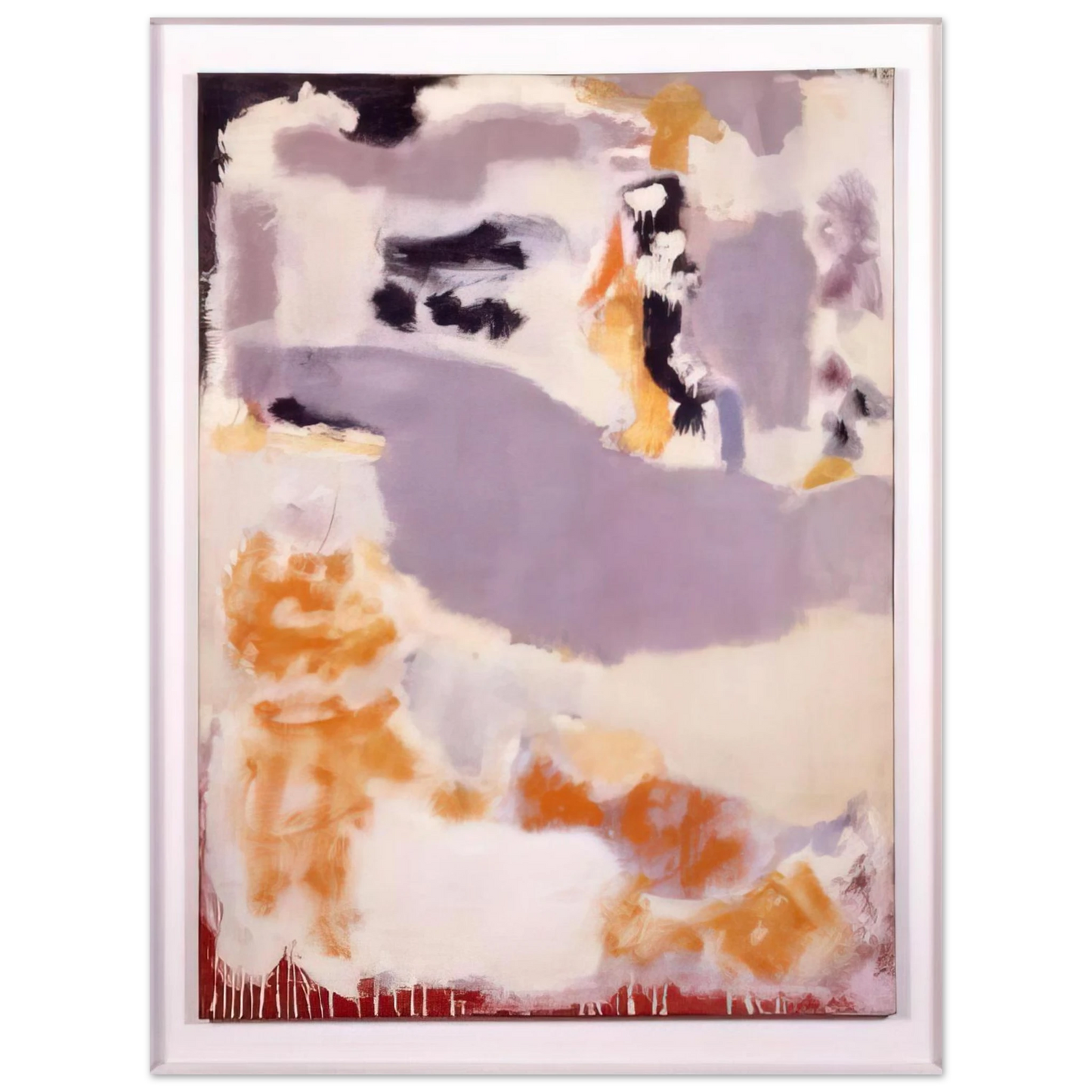 Mark Rothko - Untitled 14B - 1947 Wall Art - 60x80 cm / 24x32 inches - Premium Wooden Framed Poster With Fine Art Paper - Wood frame