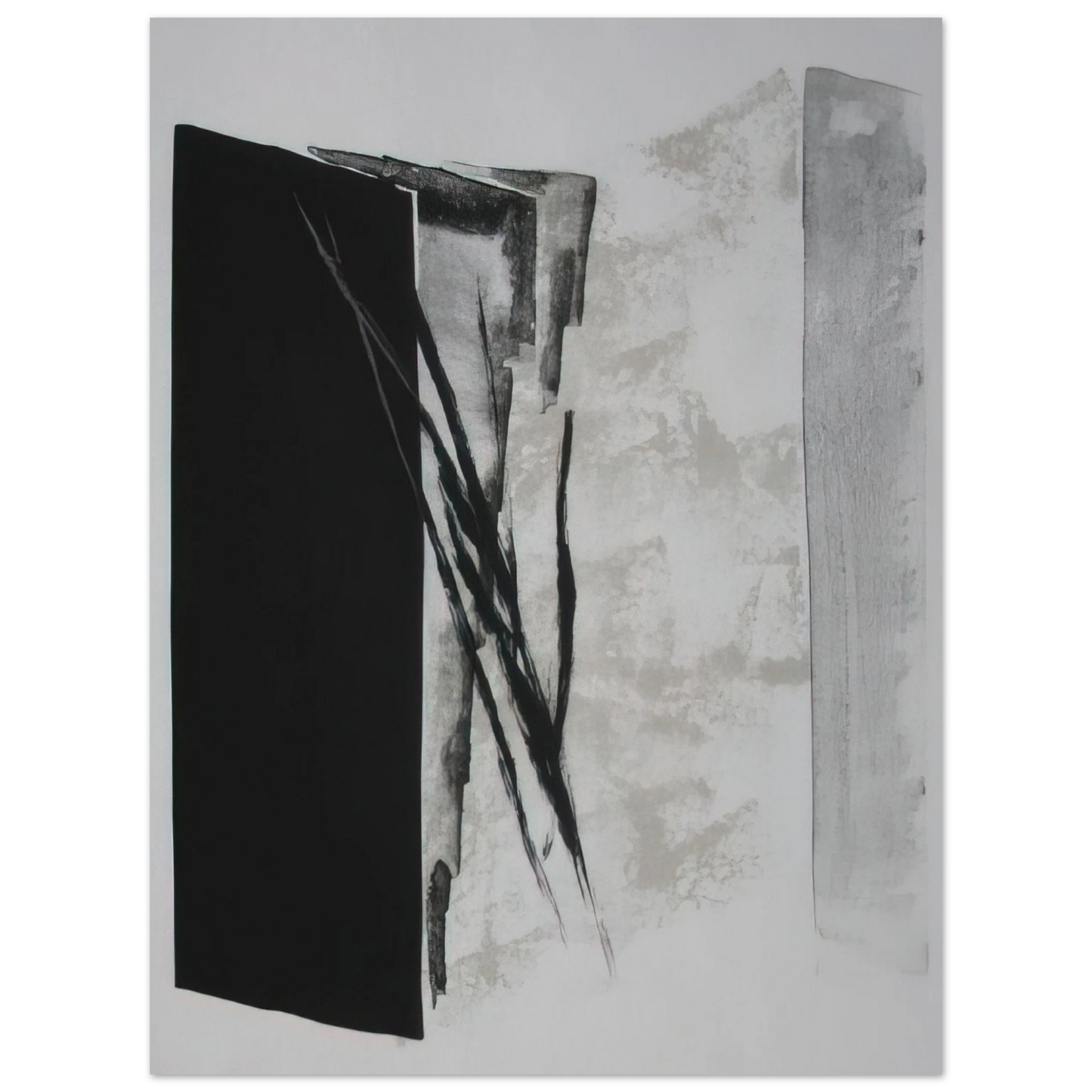 Toko Shinoda - Kasanari - Abstract Expressionism Fine Art Poster - Default Title