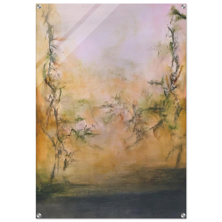 25 5 2001 2001 - Zao Wou-Ki Acrylic Print - 70x100 cm / 28x40″ inches