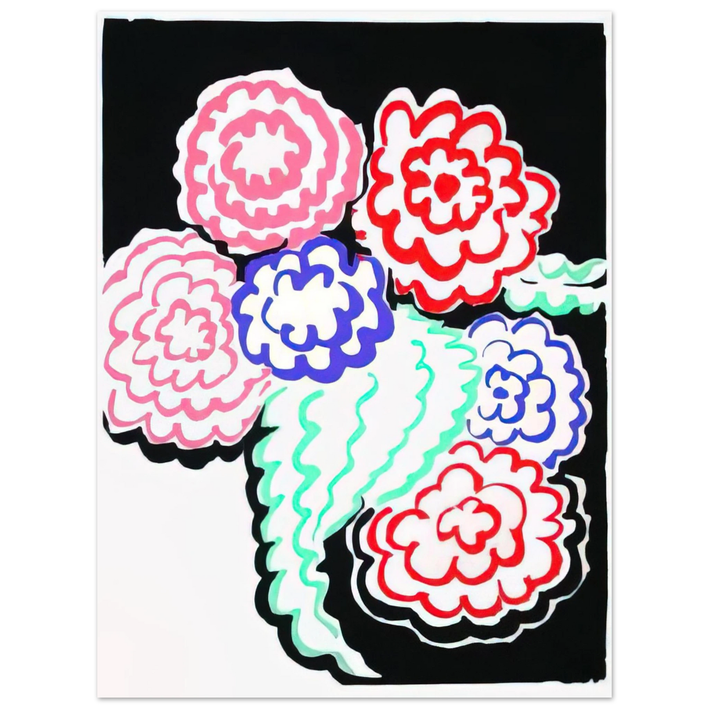 Sonia Delaunay - %D1%81OULEURS IDEES 2 Fine Art Poster - Default Title