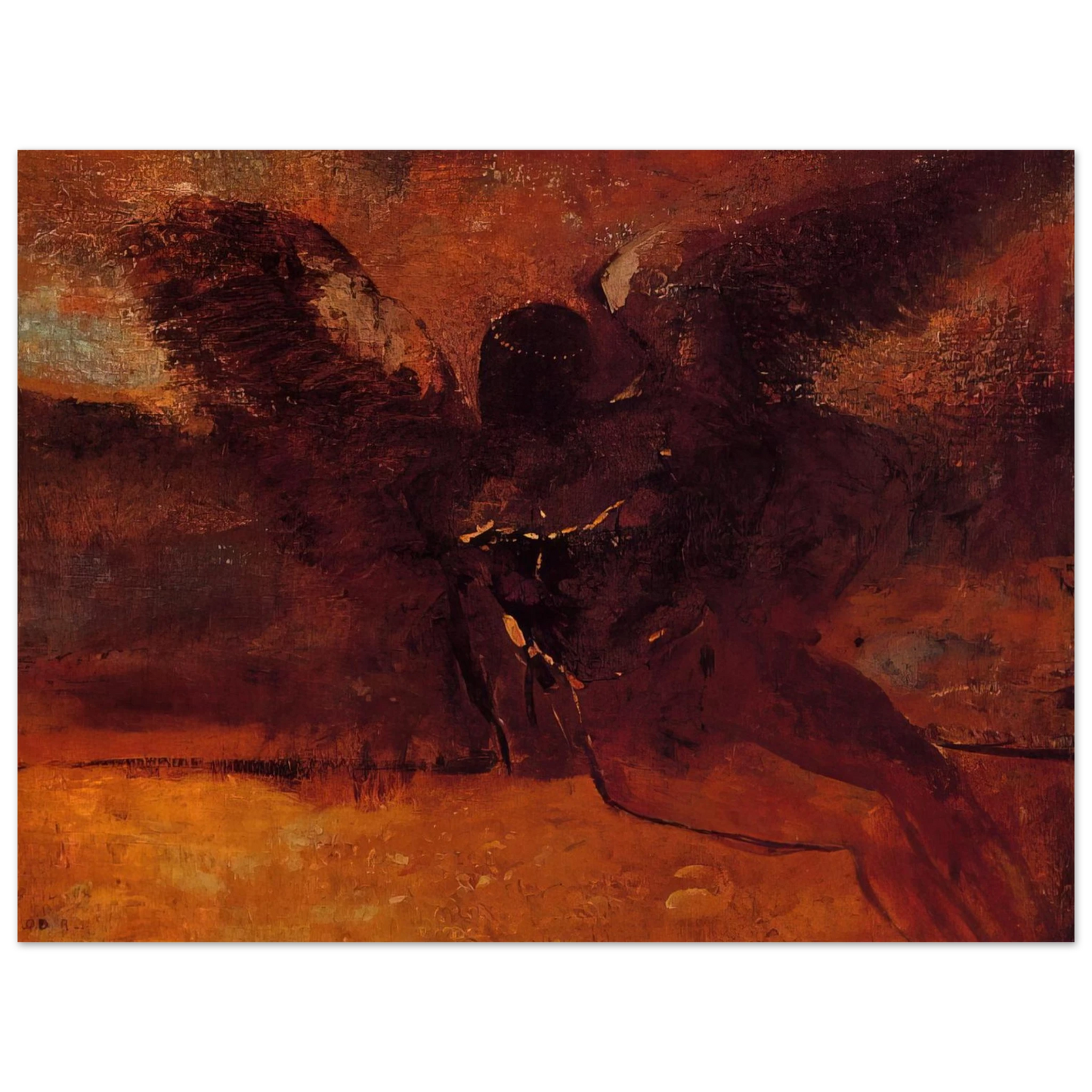 Pablo Picasso - The Fall of Icarus - 1958 Fine Art Poster - Default Title